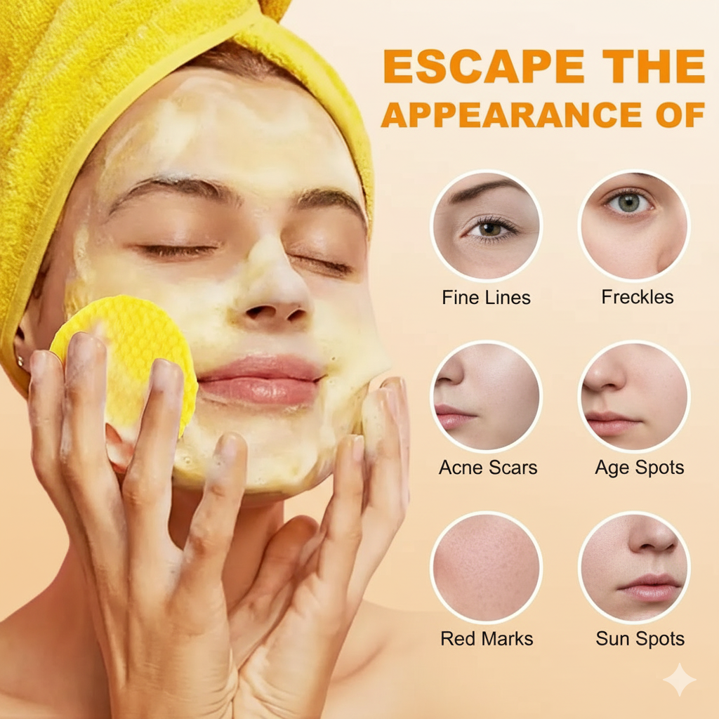 Turmeric & Kojic Acid Cleansing Pads (50 Pads)