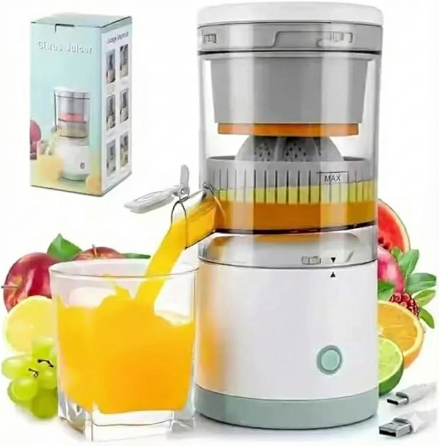 Electric Citrus Juicer – Fresh Juice in Seconds