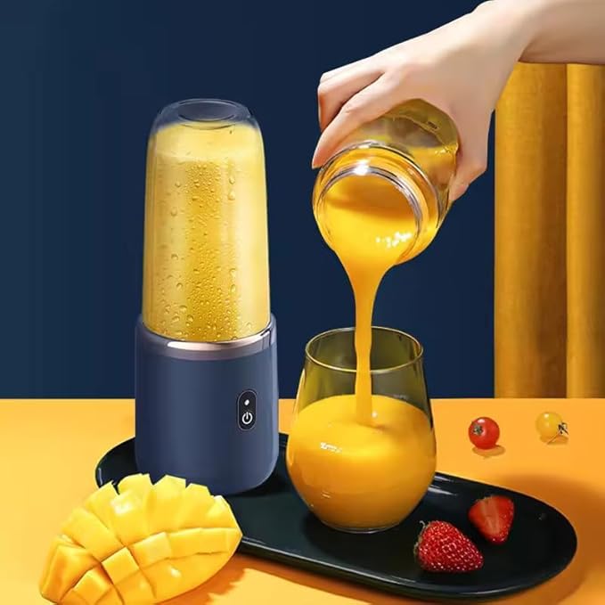 Portable Blender Electric Juicers Fruit Mixers USB Rechargeable Smoothie Mini Personal