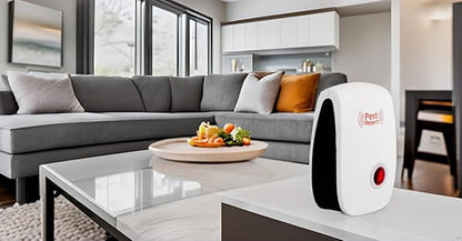 “Ultrasonic Pest Repeller – 100% Safe Device to Drive Away Rats, Cockroaches & Mosquitoes Instantly | No Chemicals, No Smell, Just Plug & Forget!”