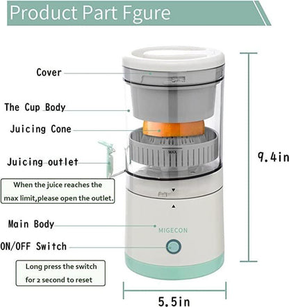 Electric Citrus Juicer – Fresh Juice in Seconds