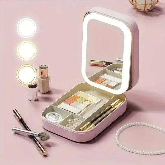 Premium LED Make-up Mirror with Touch Sensor & Anti-Fog – Modern Wall Mounted Vanity Mirror