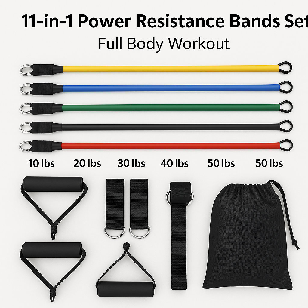 “Build Strength at Home – Professional Grade Resistance Band